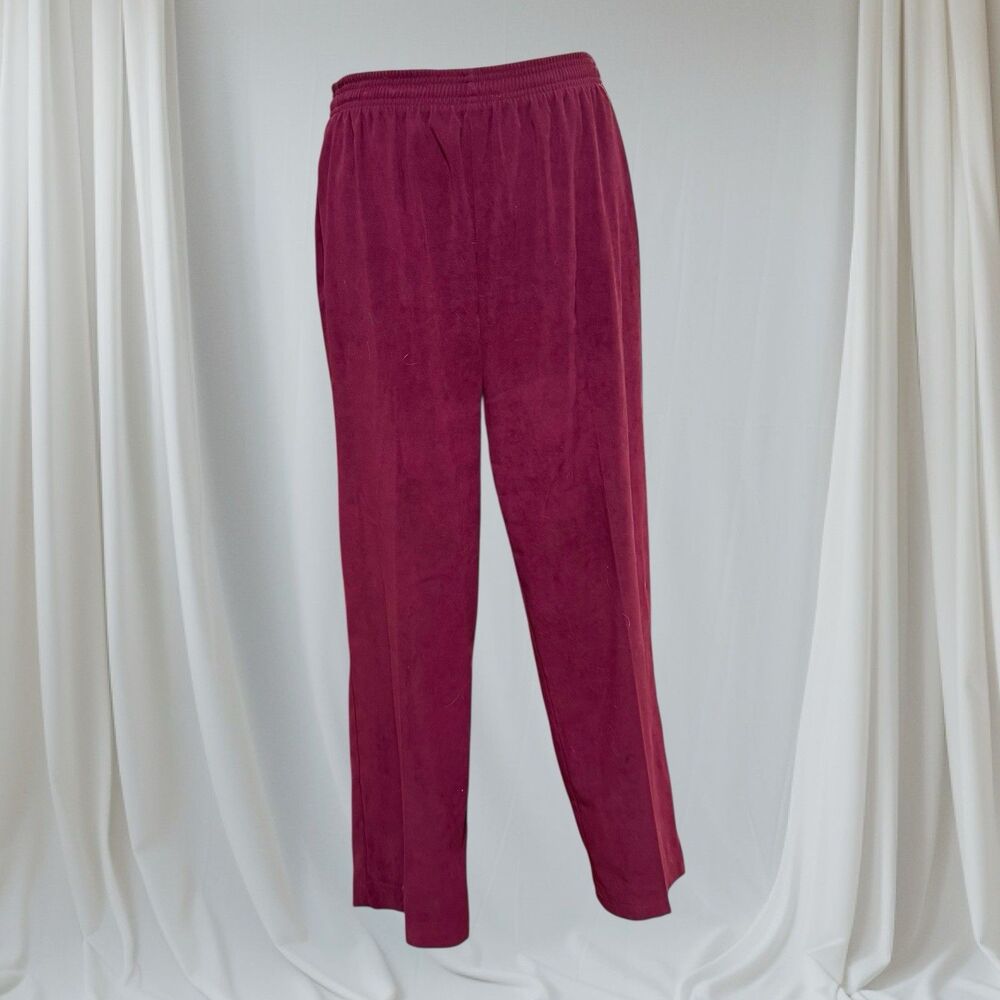 Vintage Women's Drapers & Damons Purple High Waist Loose Fit Trousers Size L‎ - Picture 2 of 8